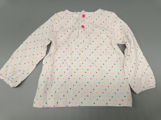 Pullover weiß/bunt – Samni License (9-12 Monate)