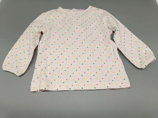 Pullover weiß/bunt – Samni License (9-12 Monate)