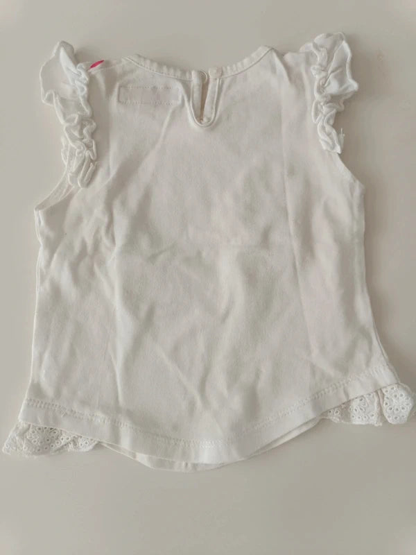 Baby T-Shirt weiß – baby magnal (9-12 Monate)