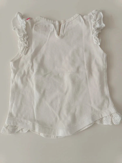 Baby T-Shirt weiß – baby magnal (9-12 Monate)