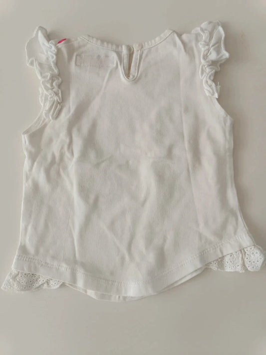Baby T-Shirt weiß – baby magnal (9-12 Monate)