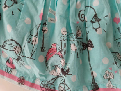 Kleidchen türkis – Mini Kids (9-12 Monate)