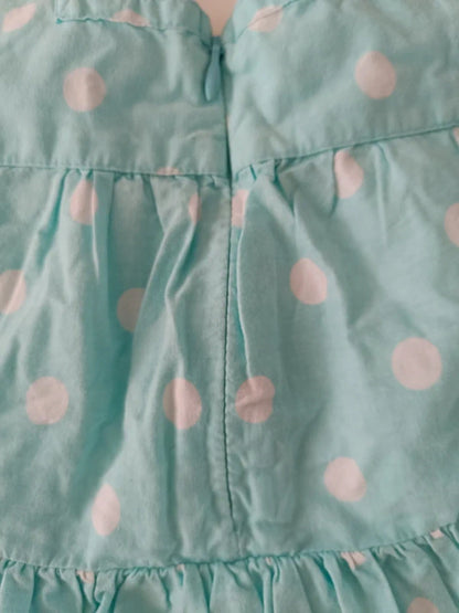 Kleidchen türkis – Mini Kids (9-12 Monate)