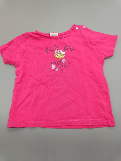 T-Shirt pink – s.Oliver (9-12 Monate)