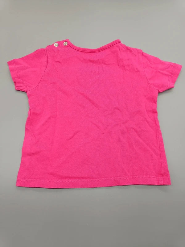 T-Shirt pink – s.Oliver (9-12 Monate)