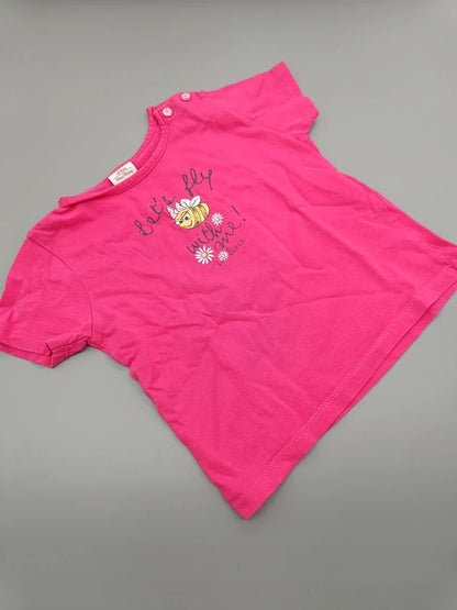 T-Shirt pink – s.Oliver (9-12 Monate)