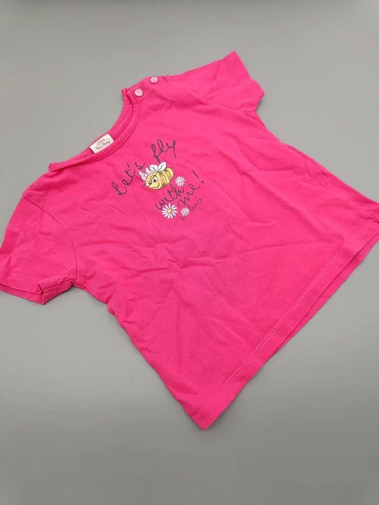 T-Shirt pink – s.Oliver (9-12 Monate)