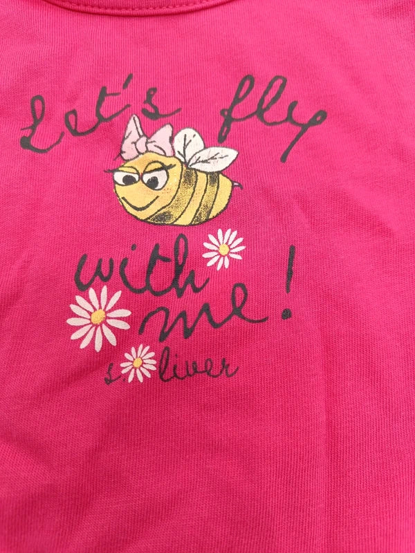 T-Shirt pink – s.Oliver (9-12 Monate)