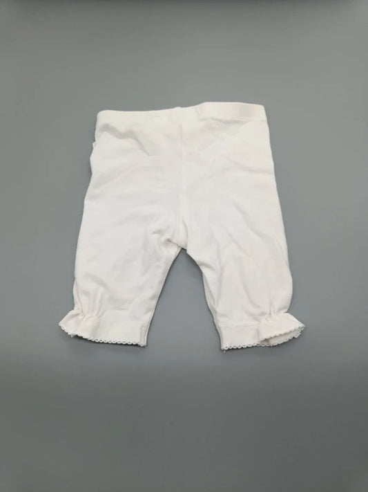Weiße Hose mit Schleifen – H&M (9-12 Monate)