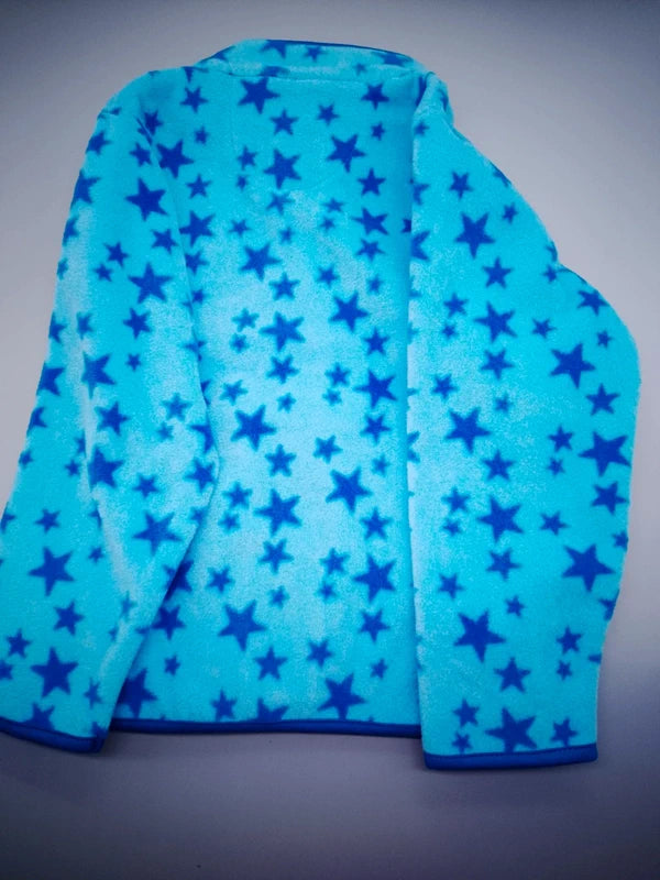 Fleecejacke Sternenmotiv – Playshoes (4 Jahre)