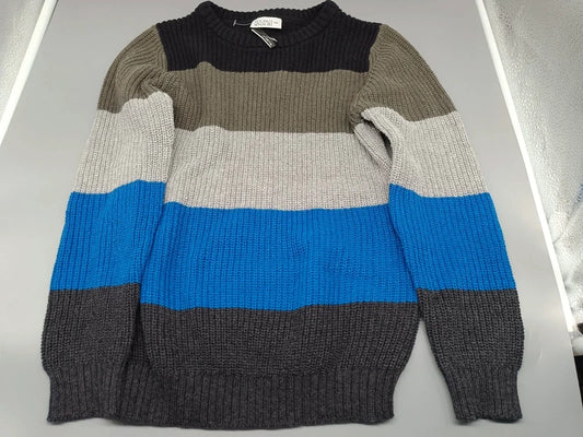Warmer Pullover gestreift – Young Idols (8 Jahre)