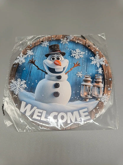 Türdekoration Willkommen Olaf – Disney