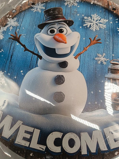 Türdekoration Willkommen Olaf – Disney