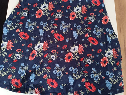 Kurzärmliges Kleid mit Blumenmuster – Bonprix Collection
