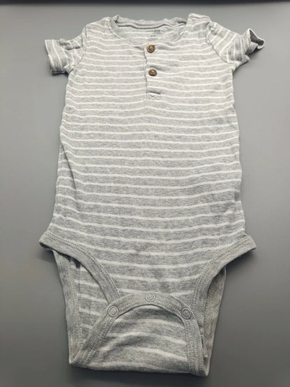 Simple Joys Baby Body Grau Vorderseite