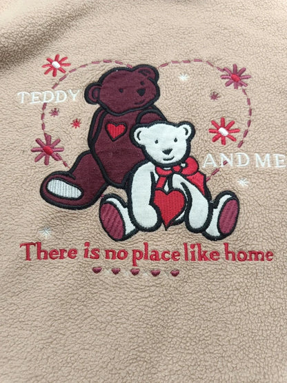 Pullover Teddybär-Motiv – Palomino (6 Jahre)