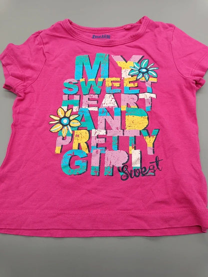 Duelity T-Shirt Pink My Sweet Heart Vorderseite