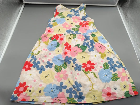 H&M Mädchen Sommerkleid – Bunter Blumenprint | Gr. 110/116