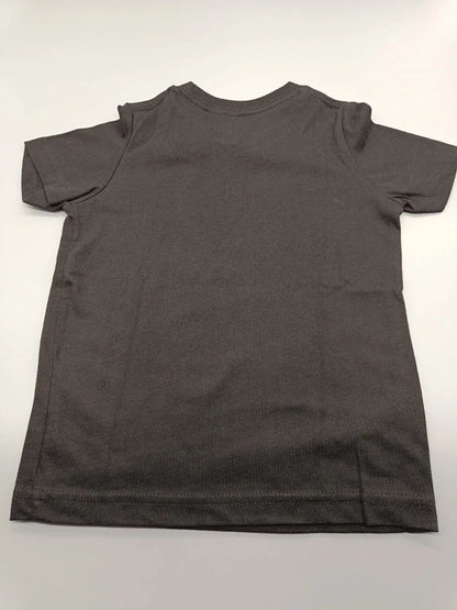 T-Shirt schwarz mit Schriftzug – Rabbit Skins (24-36 Monate)