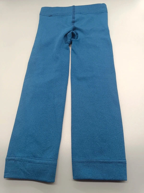 Blaue Kuniboo Hose mit breiten Beinabschlüssen, Detailansicht