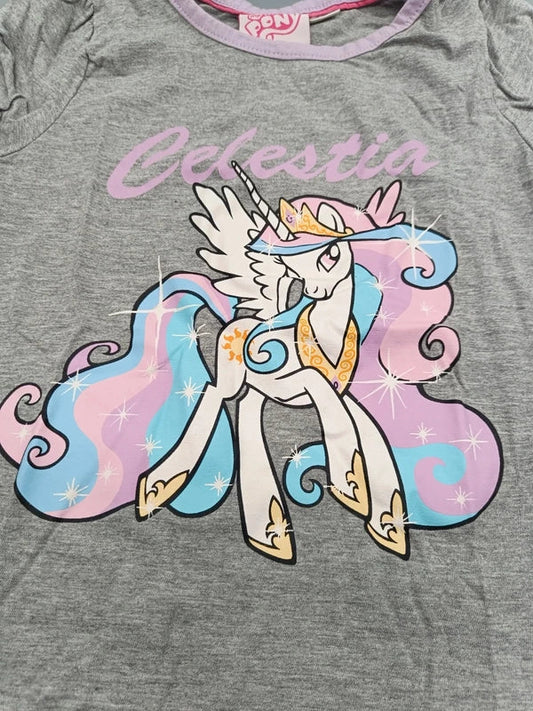My Little Pony T-Shirt Celestia grau Gr. 92 – Detail Print