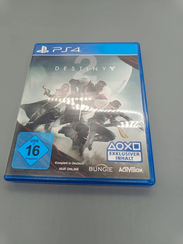 Vorderseite der Destiny 2 PS4-Hülle mit USK-16-Kennzeichnung