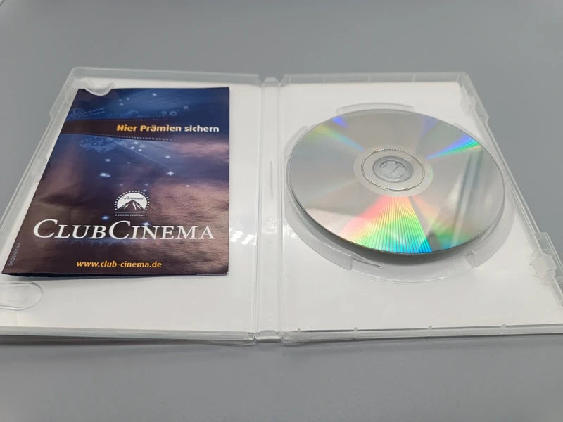 Transformers DVD, Disc-Unterseite und Club-Cinema-Werbebeileger