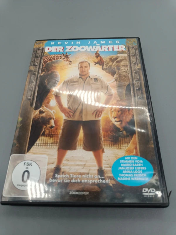 Der Zoowärter DVD mit Kevin James, Vorderseite der Hülle