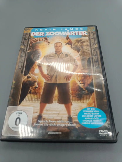 Der Zoowärter DVD mit Kevin James, Vorderseite der Hülle