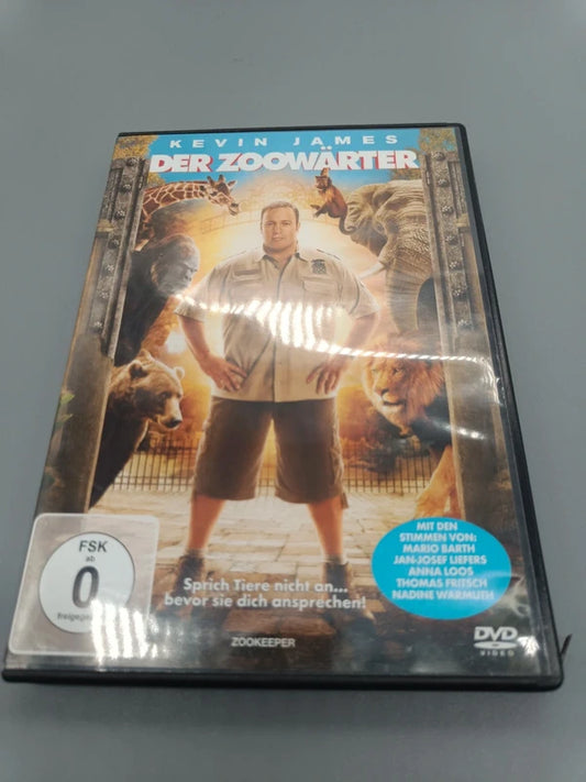 Der Zoowärter DVD mit Kevin James, Vorderseite der Hülle