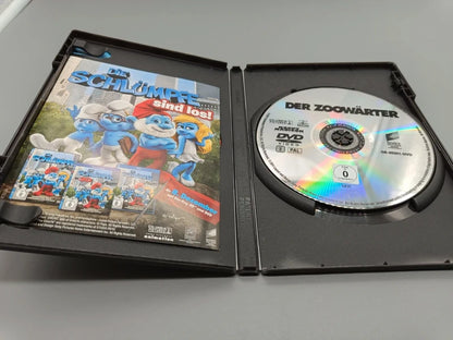 Der Zoowärter DVD, Disc und Schlümpfe-Werbebeileger