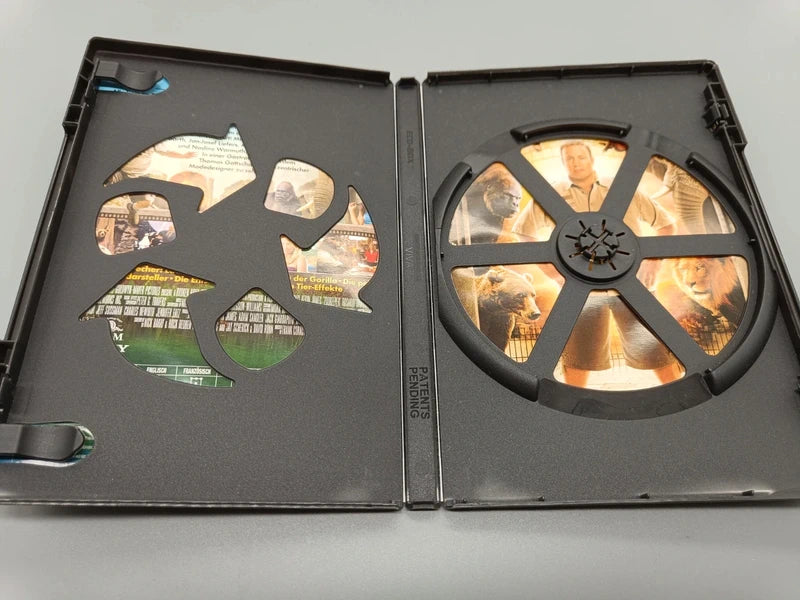 Der Zoowärter DVD, Innenansicht der leeren Hülle