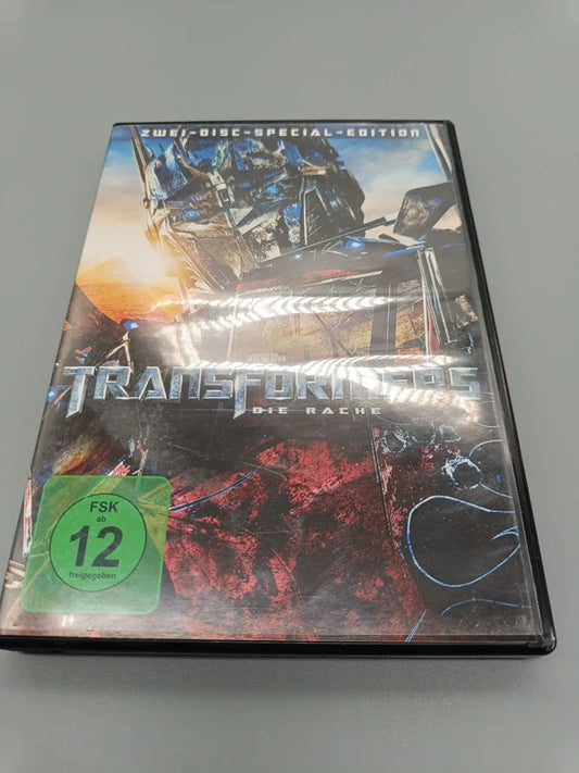 Transformers – Die Rache DVD, Vorderseite der Zwei-Disc-Special-Edition