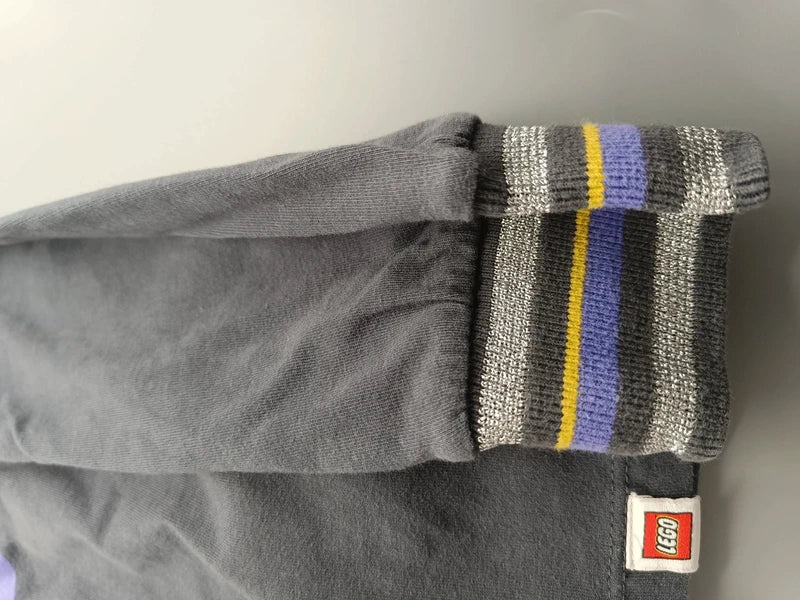 Glitzernd gestreiftes Ärmelbündchen des LEGO Wear Sweatshirts