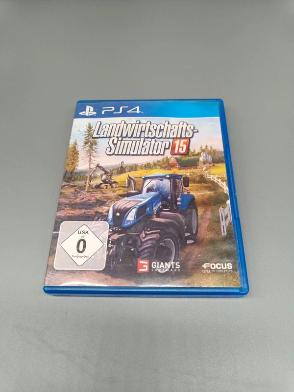 Landwirtschafts-Simulator 15 PS4, Vorderseite der Spielhülle