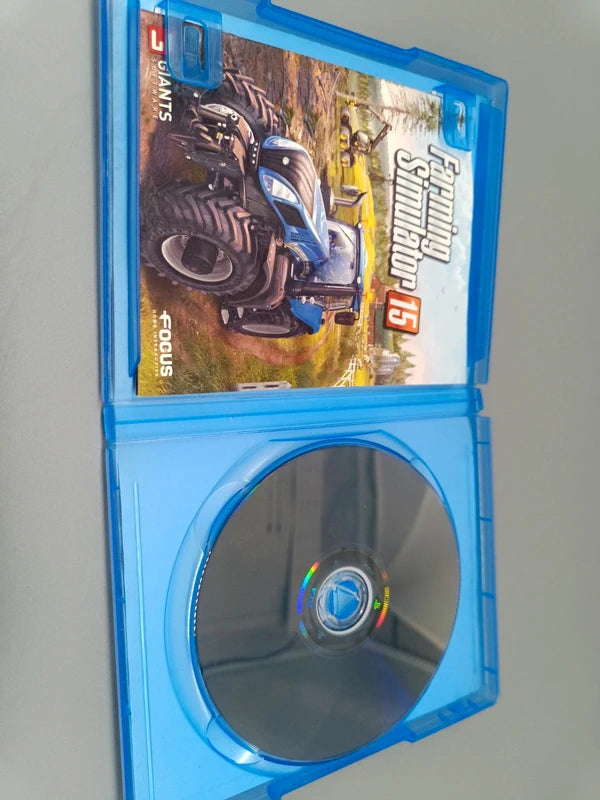 Landwirtschafts-Simulator 15 PS4, Unterseite der Disc