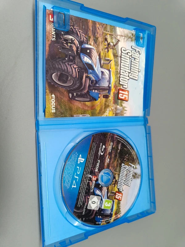 Landwirtschafts-Simulator 15 PS4, Disc und Beileger