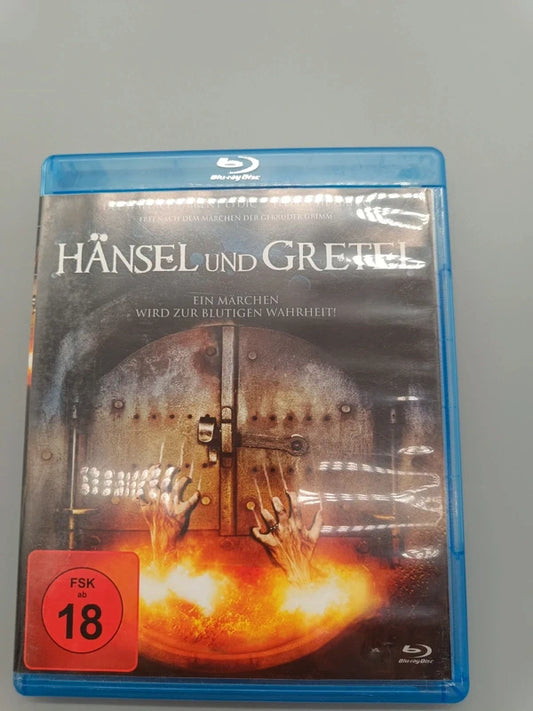 Hänsel und Gretel Blu-ray mit FSK-18-Kennzeichnung, Vorderseite der Originalhülle