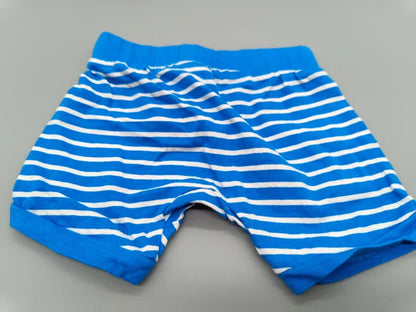 Pocopiano Kurze Hose gestreift Rückseite