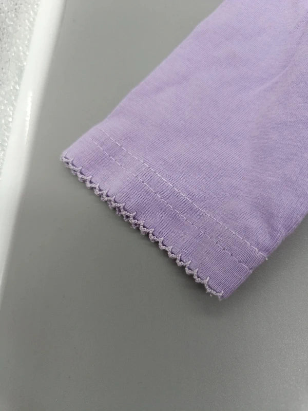 Sweetshirt Flieder Detail 2