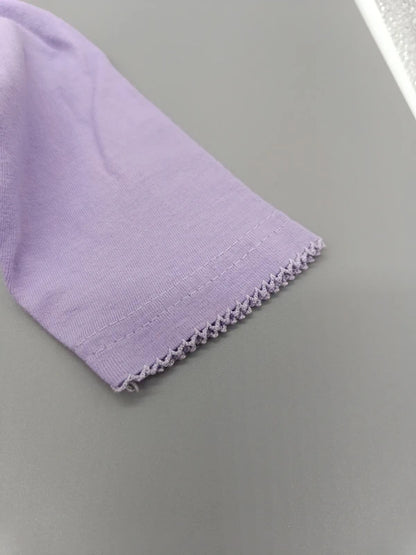 Sweetshirt Flieder Rückseite