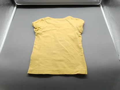 Rückseite des gelben Blue Seven Kinder-T-Shirts