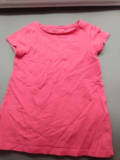 Basic Girls Kinder-T-Shirt pink, Größe 116