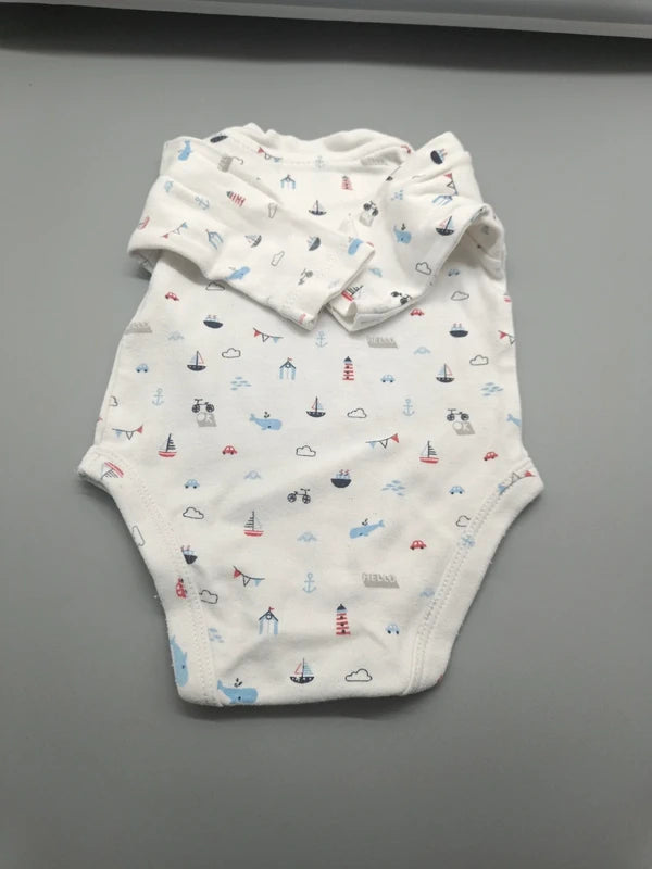 Baby Club Langarmbody Größe 56, Rückansicht