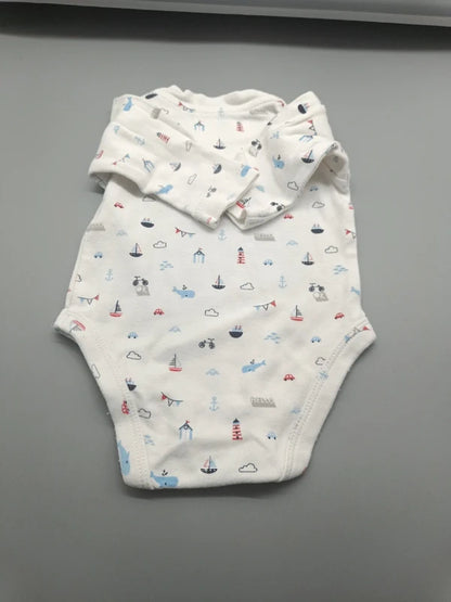 Baby Club Langarmbody Größe 56, Rückansicht