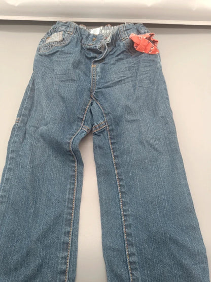 Blaue Baby Club Jeanshose Größe 92, Vorderseite