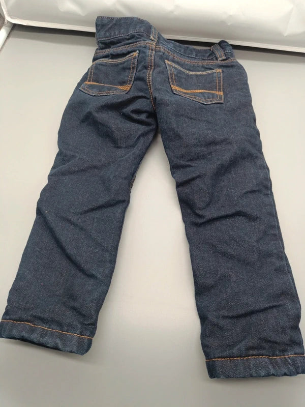 Marineblaue C&A Kinderjeans Größe 92, Rückseite