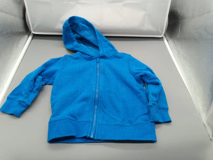 Blaue Goods Supply Kapuzenjacke Größe 86, Vorderseite