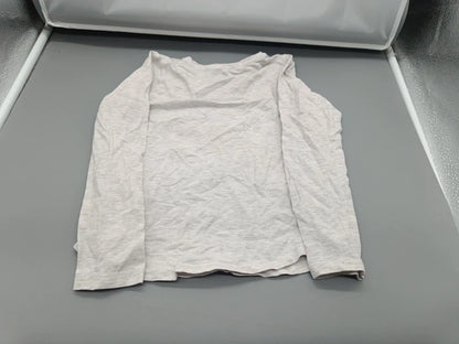 Rückseite des grauen H&M Sweatshirts Größe 110/116