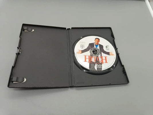 Geöffnete Hitch – Der Date Doktor DVD-Hülle mit eingelegtem Datenträger